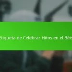 La Etiqueta de Celebrar Hitos en el Béisbol